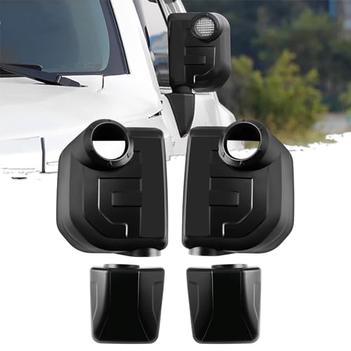 Tesmirror Mirror Cover for Fj Cruiser - Tesmirror Upgrade Door Rear View Mirror Cover for Toyota FJ Cruiser Accessories 2007-2021 2022 Side Rearview Caps - Image 1