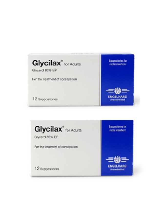 adult suppository 12’s twin pack