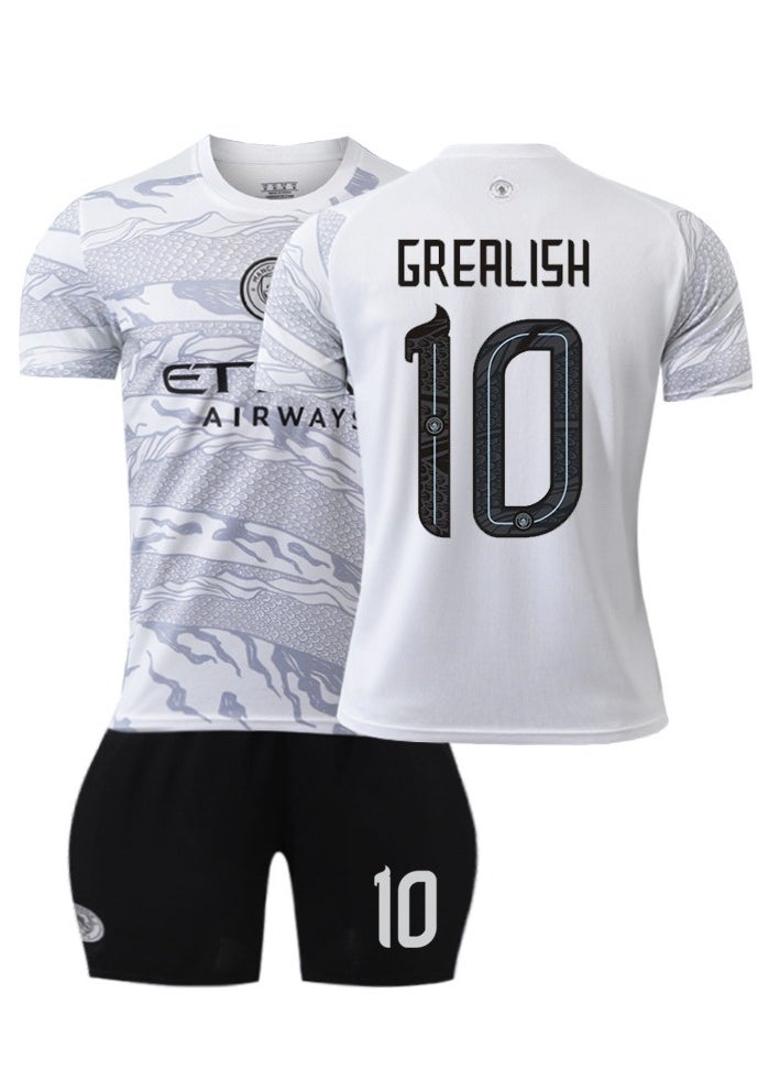 Generic - 2024 European Cup Children's Youth Football Jersey Two-Piece Suit No. 10 - Image 1