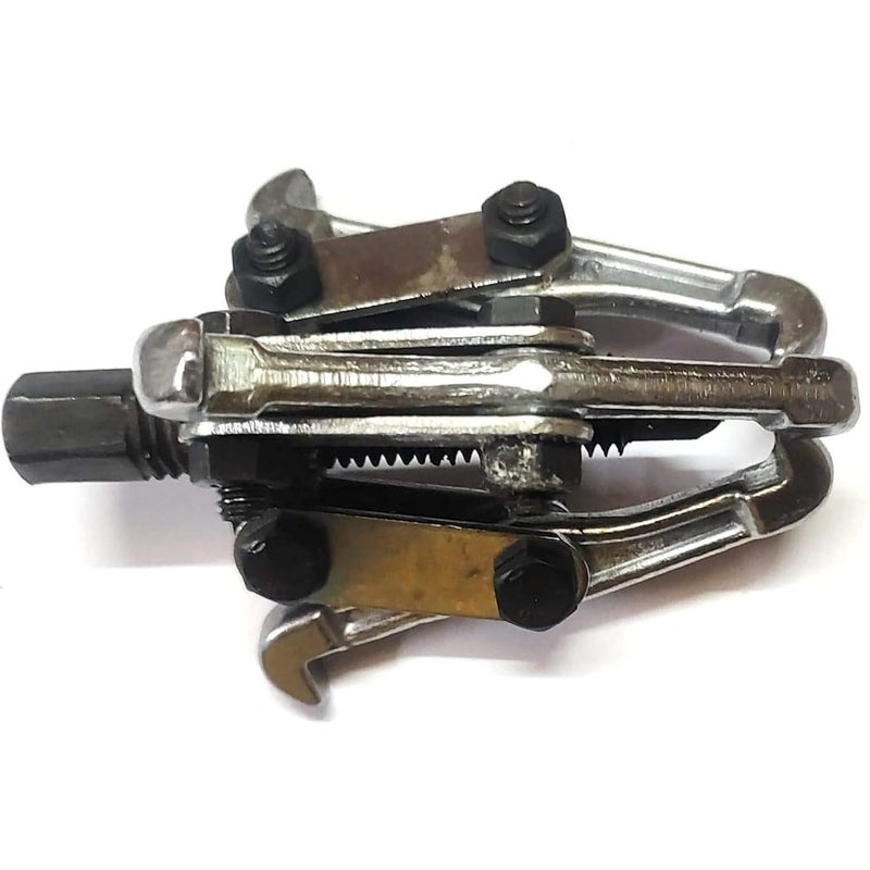 Homdum Homdum 4 Inch 3 Legs Steel Bearing Puller Lever Tool For Ceiling Fan and Motors Black and Silver  - Image 5