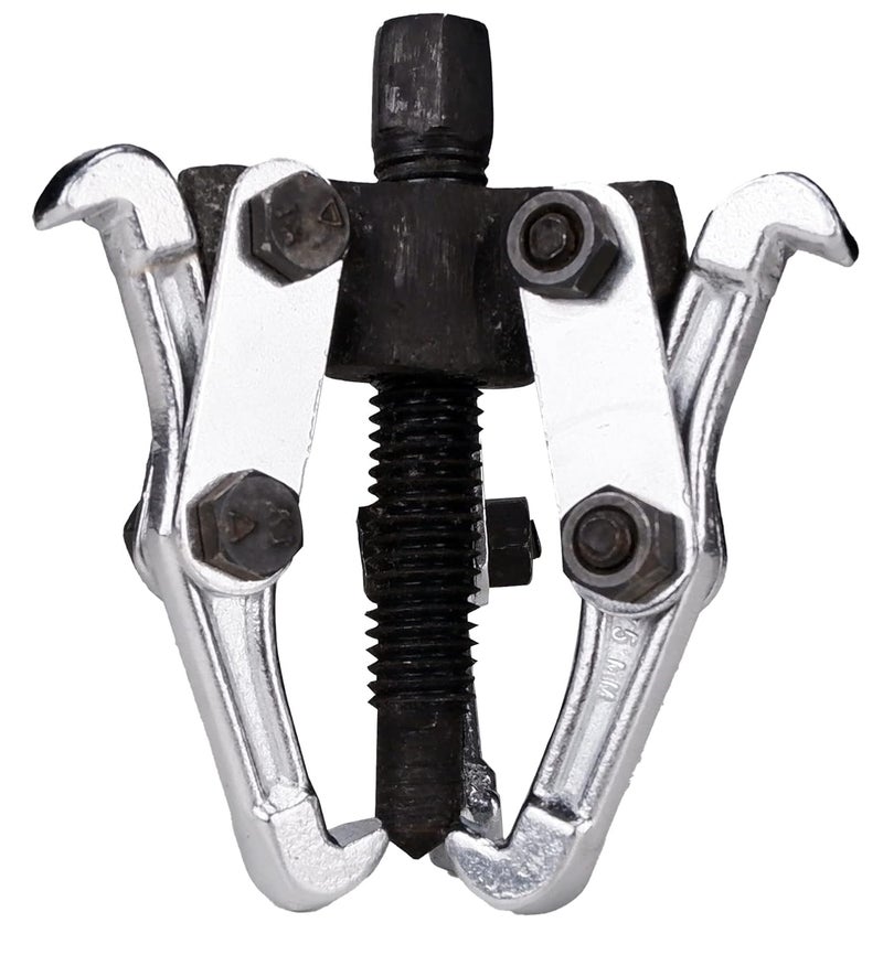 Homdum Homdum 4 Inch 3 Legs Steel Bearing Puller Lever Tool For Ceiling Fan and Motors Black and Silver  - Image 3