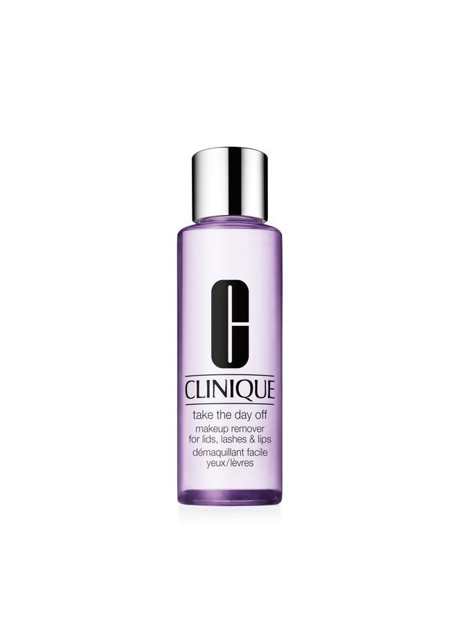 CLINIQUE Take The Day Off Liquid Makeup Remover For Lids, Lashes, + Lips | Oil Free + Non-Irritating, 6.7 Fl Oz - Image 1