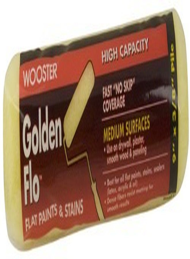 Wooster Brush RR660-9 Golden Flo Roller Cover 3/8-Inch Nap, Pack of 12 - Image 3