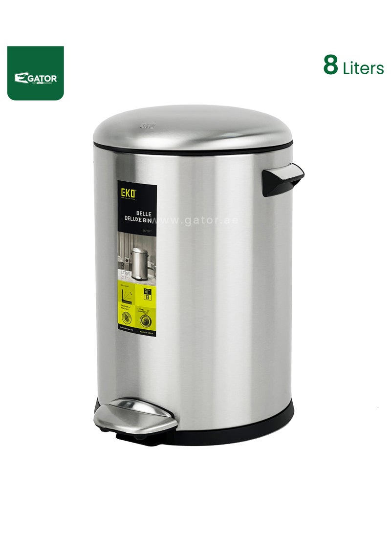 EKO EKO Stainless Steel Heavy Duty Brushed Fingerprint Proof 8L - Image 1
