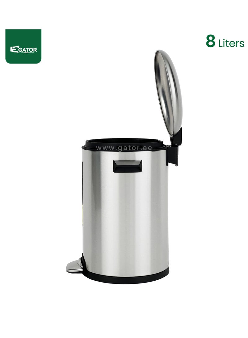 EKO EKO Stainless Steel Heavy Duty Brushed Fingerprint Proof 8L - Image 2