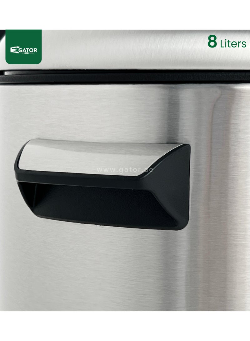 EKO EKO Stainless Steel Heavy Duty Brushed Fingerprint Proof 8L - Image 3