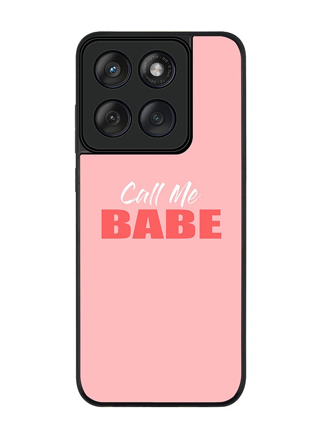 Stylizedd For Motorola MOTO Edge 60 Fusion/ Edge 60 Case,Slim fit Camera Protection, Shockproof Thin Phone cover  - Call me babe - Image 1
