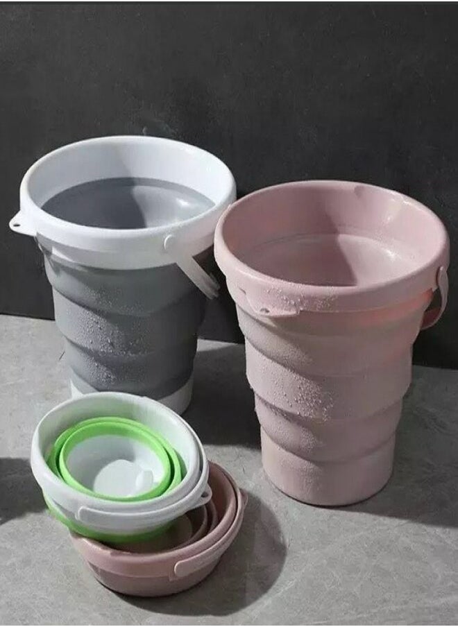 Dac Plastic Folding Bucket 3L Multicolour  - Image 2