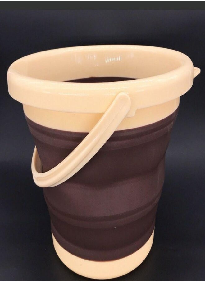 Dac Plastic Folding Bucket 3L Multicolour  - Image 1