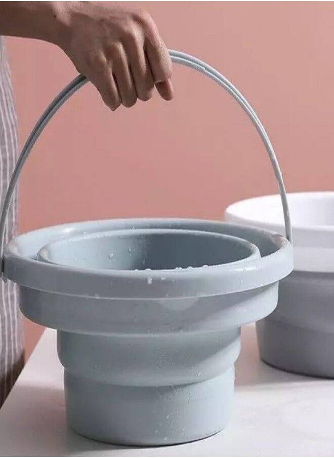 Dac Plastic Folding Bucket 3L Multicolour  - Image 3