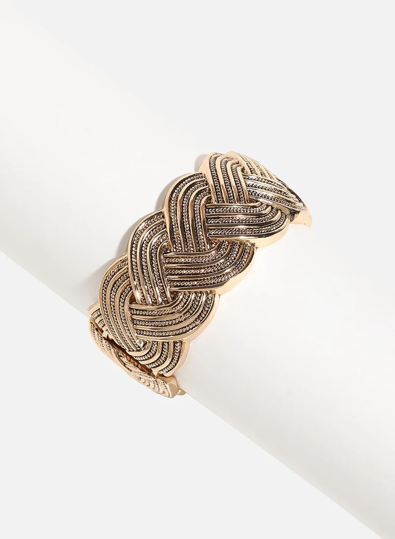 SOHI Braided Artificial Bracelet Jewellery