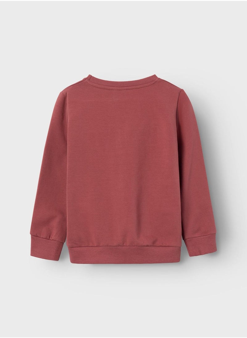 NAME IT - Kids Slogan Print Sweatshirt - Image 1