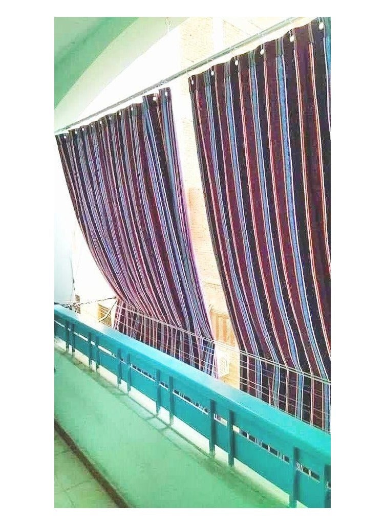 Balcony curtain size 140cm*240cm