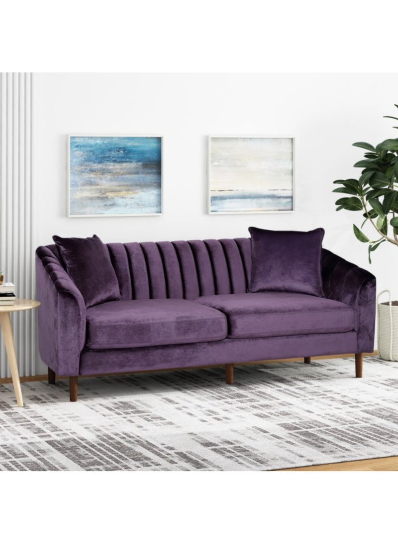 Karnak Royal 2-Seater Sofa - Purple