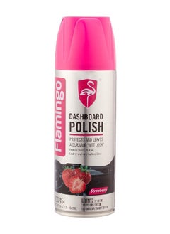 FLAMINGO Flamingo Dashboard Polish Strawberry Scent 450ml  - Image 1