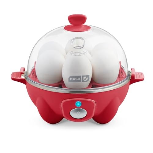 DASH Rapid Egg Cooker: 7 Egg Capacity Electric Egg Cooker for Hard Boiled Eggs, Poached Eggs, Scrambled Eggs, or Omelets. - Image 1