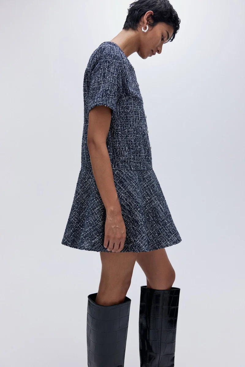 H&M Bouclé dress