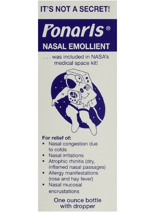 Ponaris - Ponaris Nasal Emollient, 1 Ounce (Pack of 2) - Image 1