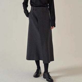 FACA*E PATTERN 2024 Spring Wool Midi Skirt for Women Gray - pzsku/Z91C30F7E179C2E8A3046Z/45/1746186314/d8b9d8b8-2509-4343-9943-19c1eeaf18b8
