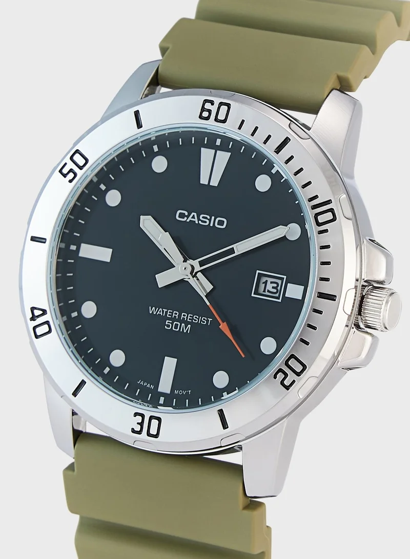 CASIO Mtp-Vd01-3Evudf Analog Watch