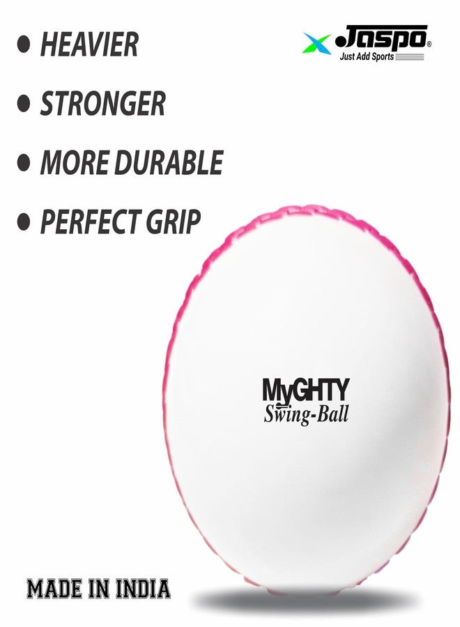 jaspo MyGHTY Swing Cricket Ball, Soft PVC Cricket Ball-Weight 110g Standard Size Wind Ball for Beginners Standard Bounce for Training & Practice-Pk of 12 Pcs with Printed Display Box - Image 5