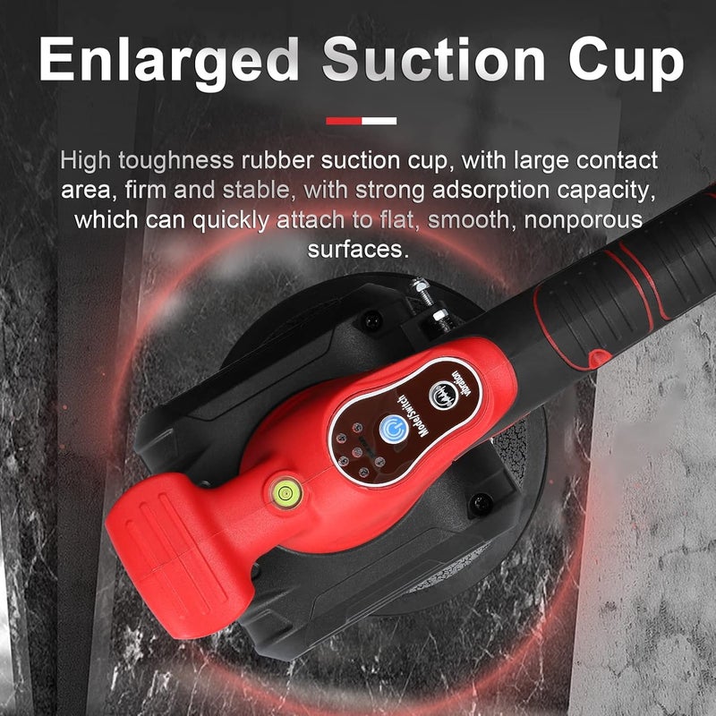 Eacam 21V Tile Tiling Machine High Loading Capacity Wall Floor Tiles Laying Vibrating Tool Home Decoration Utility Tools with Enlarged Suction Cup - Image 4
