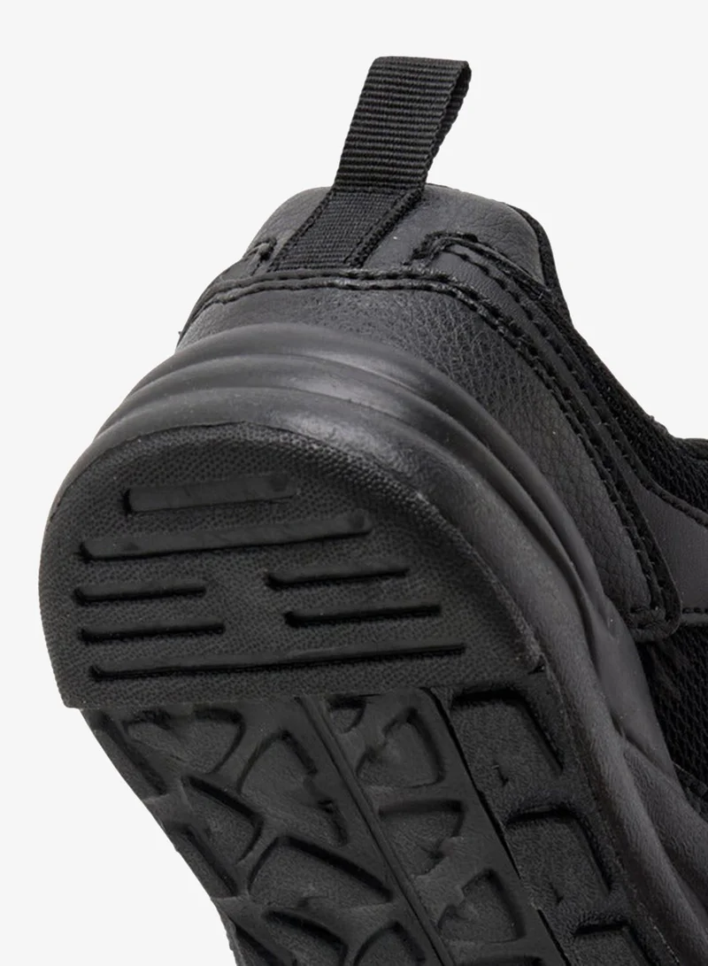 Dash BLACK Panelled School Shoes With Hook And Loop Closure for Women | Best Price UAE