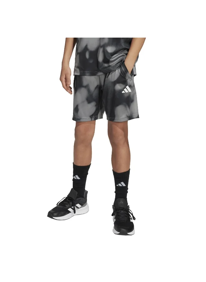 Adidas Adidas J Spr Aop 2 Sho Grey Shorts (1/4) Shorts For Kids