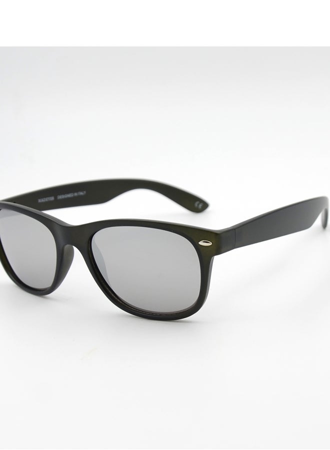 MADEYES نظارات شمسية واقية من الأشعة فوق البنفسجية للجنسين EE7P159-9 - أخضر مات - Image 2