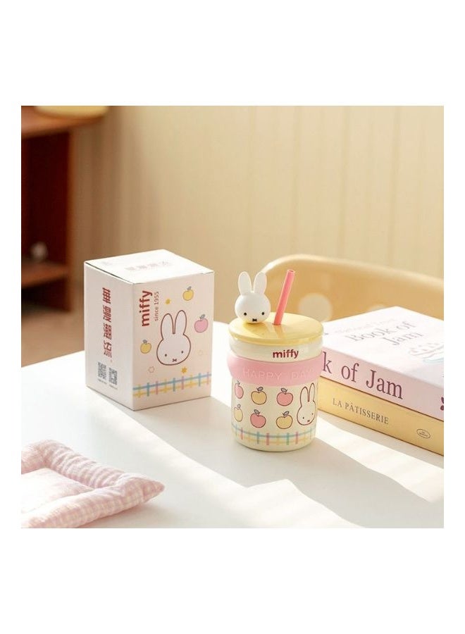 Miffy Kawaii Miffy Rabbit Ceramic Mug 450ml – Cute Cartoon Coffee & Tea Cup for Daily Use - Image 3