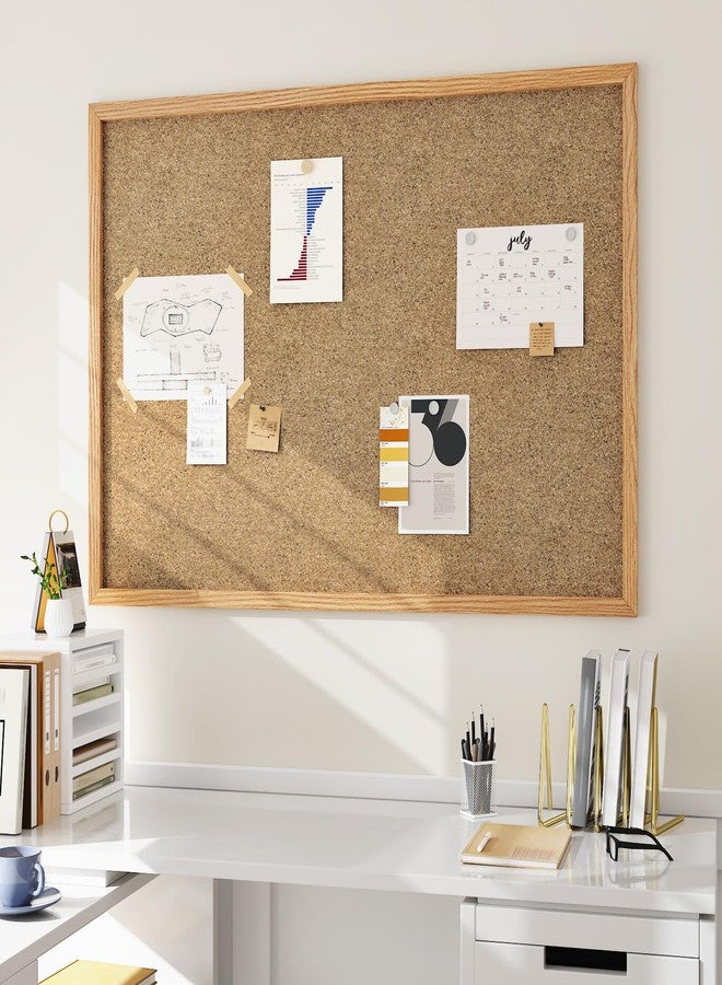 WESTICK Natural Cork Boards Roll for Walls Decorative Corks Bulletin Board 1.5mm Peel and Stick Corkboard Wallpaper for DIY Crafts Home Office Thick Cork Sheets with Adhesive Backing Rolls 17.3"x80" - Image 2