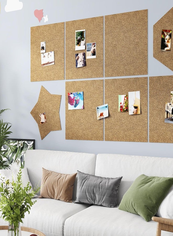 WESTICK Natural Cork Boards Roll for Walls Decorative Corks Bulletin Board 1.5mm Peel and Stick Corkboard Wallpaper for DIY Crafts Home Office Thick Cork Sheets with Adhesive Backing Rolls 17.3"x80" - Image 4