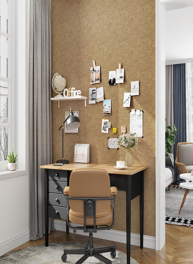 WESTICK Natural Cork Boards Roll for Walls Decorative Corks Bulletin Board 1.5mm Peel and Stick Corkboard Wallpaper for DIY Crafts Home Office Thick Cork Sheets with Adhesive Backing Rolls 17.3"x80" - Image 3