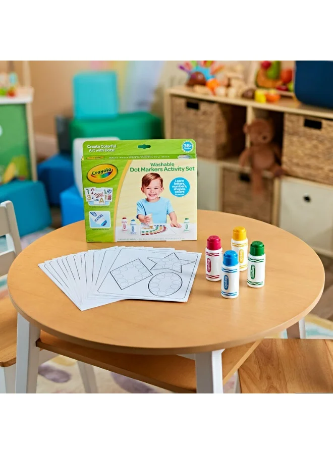 كرايولا Washable Dot Markers Activity Set