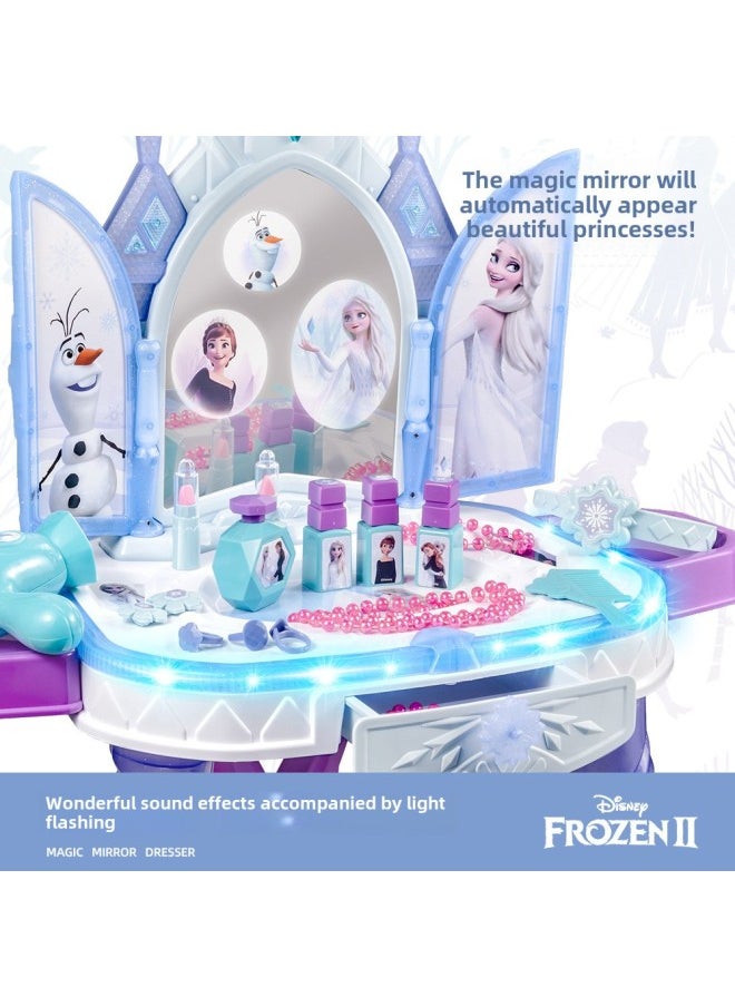 Disney Genuine Frozen Princess Aisha Children's Dresser Girl's Makeup Box Princess Playhouse Toy-Color:Ds028 Frozen Series Magic Dressing Table - pzsku/Z91C3A881768C83421FD3Z/45/_/1741676189/147504bd-3301-4e6f-88a9-c46324da5627