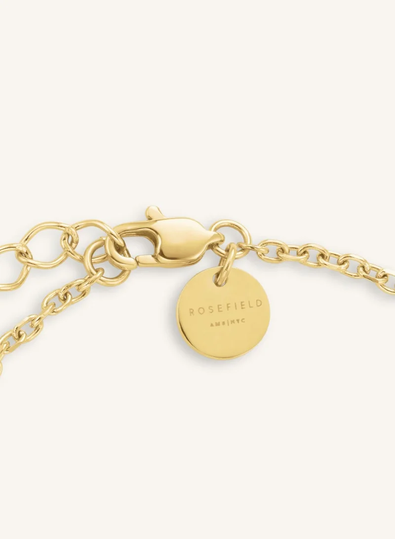 Rosefield  Charm Bracelet, Gold Plated for Women | Best Price UAE