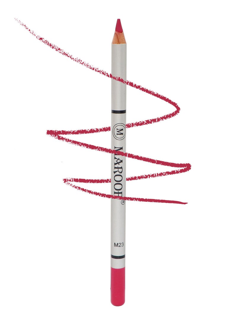 MAROOF قلم تحديد العيون والشفتين الناعم من ماروف M23 علكة الفقاعة - Image 2