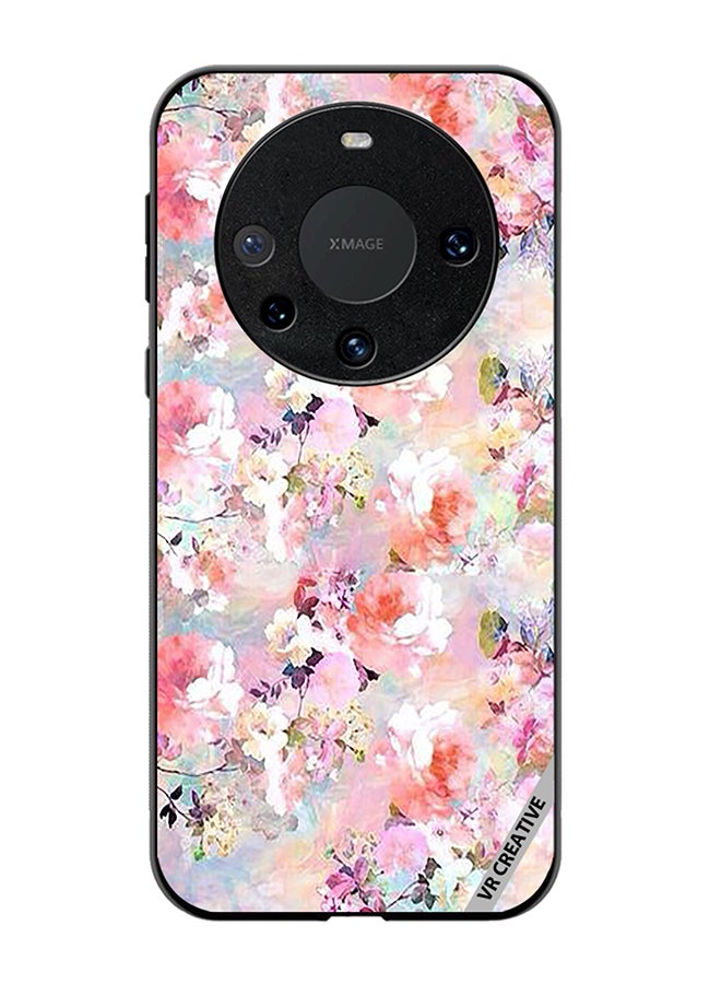 VR CREATIVE Protective Case Cover For Huawei Mate 60 Pro Plus Flower Design Multicolour - Image 1