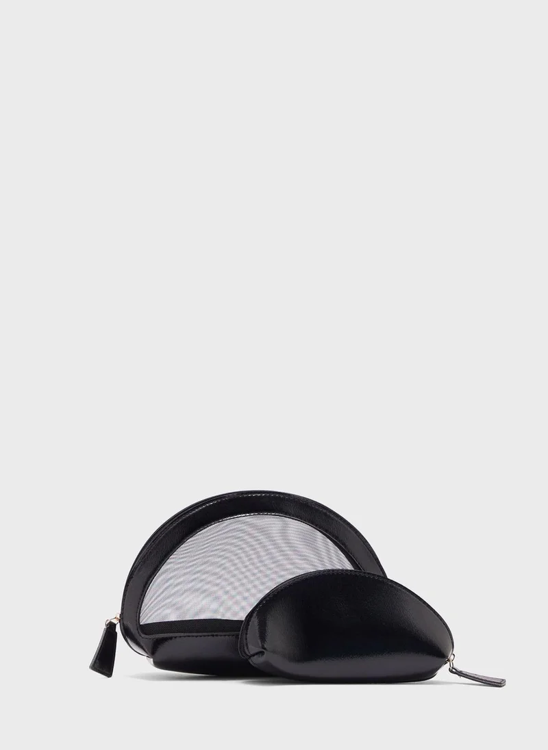 Ginger 2 In 1 Cosmetic Bag Set