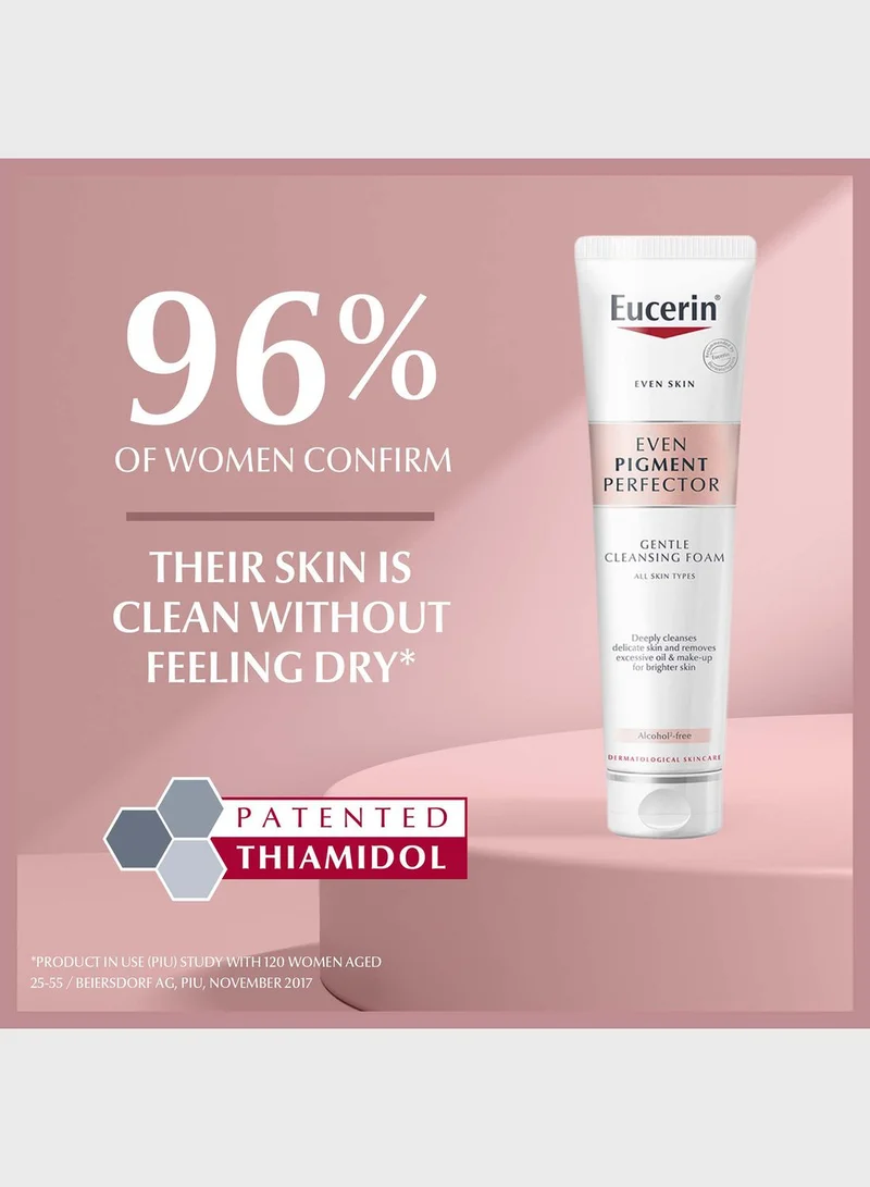 Eucerin فوم تنظيف الوجه يوسيرين ايفن بيجمنت بيرفكتور 160 مل