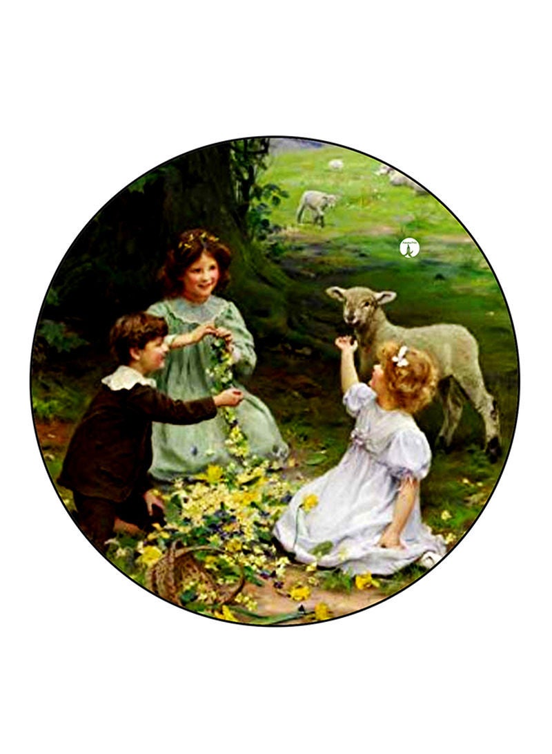 RKN Vintage Art Printed Pin Multicolour - Image 2