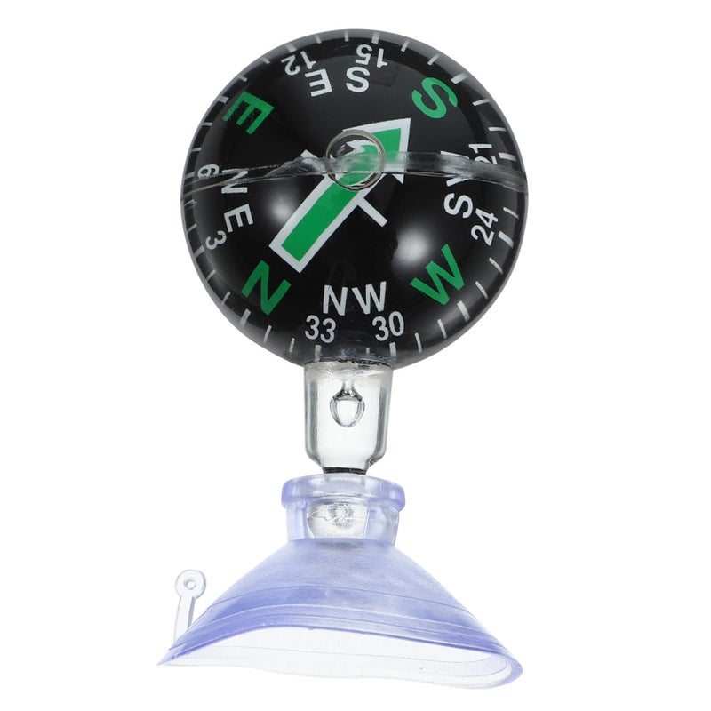 Green Automotive Compass Portable Dashboard Navigation for Car Truck SUV Boat - Image 2