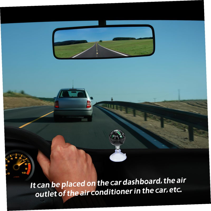 Green Automotive Compass Portable Dashboard Navigation for Car Truck SUV Boat - Image 4