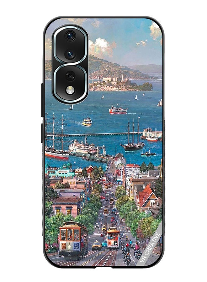 VR CREATIVE Protective Case Cover For Honor 80 Pro Park West Gallery Design Multicolour - Image 1