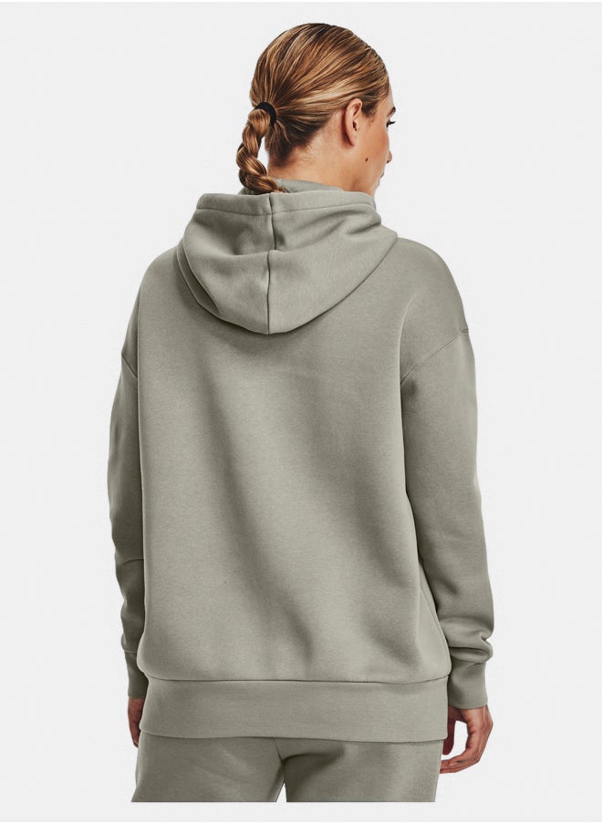 UNDER ARMOUR Essential Fleece Oversized Hoodie  - Image 2
