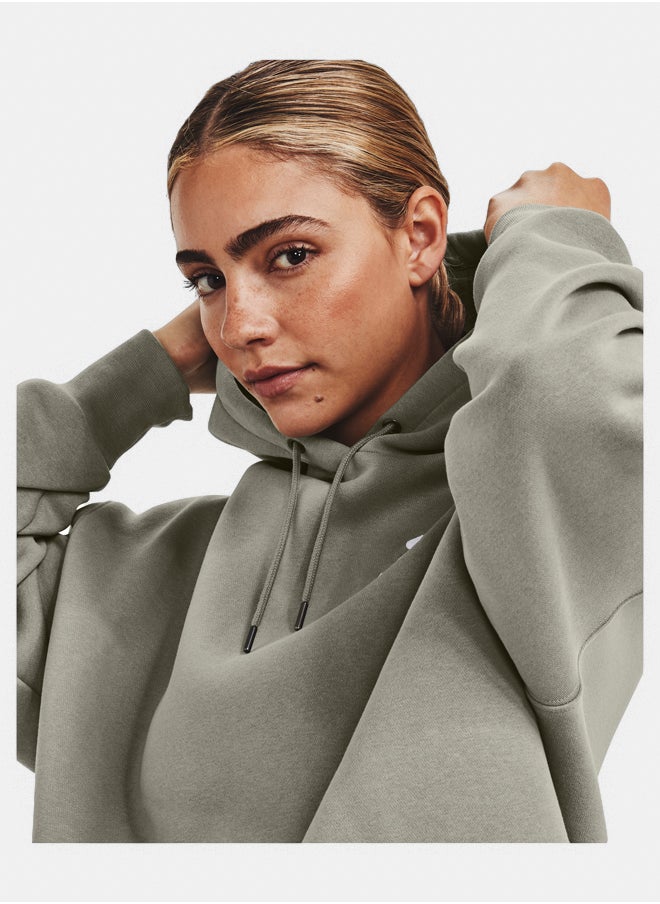 UNDER ARMOUR Essential Fleece Oversized Hoodie  - Image 4