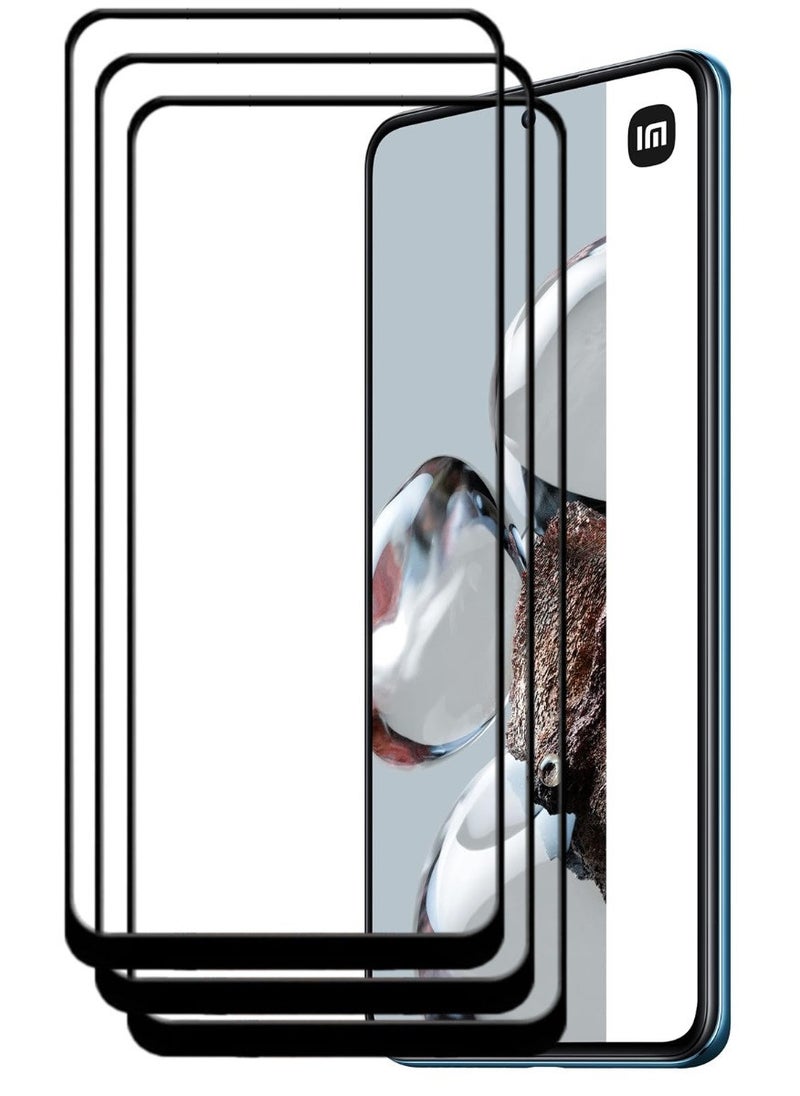 ACLIX 3 Pieces Antistatic ESD Dustproof Premium Quality High Definition Tempered Glass Screen Protector Designed For Xiaomi 12T - Image 1