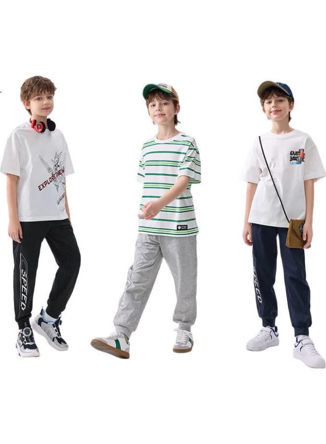 Balabala Kids' Summer Long Pants For Boys Casual Sports Quick-Drying Comfortable 208225108102 - Image 1