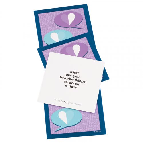 TableTopics Dating to Go - 40 Conversation Starter Cards to Break The Ice and Get to Know Your Date, Game for Couples Just Starting Out or First Dates - Image 3