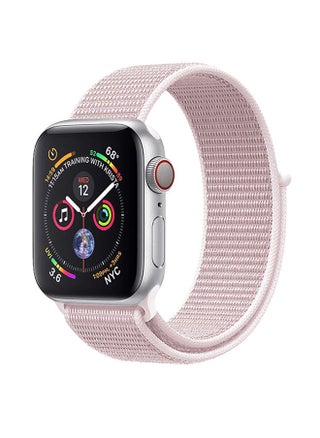 Premium Nylon Weave Mesh Band With Dense Loop And Adjustable Wrist Strap For Apple Watch Series 1,2,3 And 4, Workout, Fitness, Running, Fibro-42 L Light Pink - pzsku/Z91C41F3CE409689CD42CZ/45/1746217409/52c4a2af-5fcc-472b-8052-8820a8215632